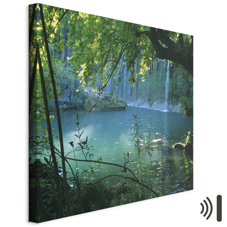 Canvas Art Print Waterfall in the paradise 90086 additionalImage 8