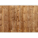 Photo Wallpaper Pine elegance - light background with texture of brown wood planks 94286 additionalThumb 1