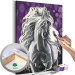 Paint by Number Kit White Unicorn 107496