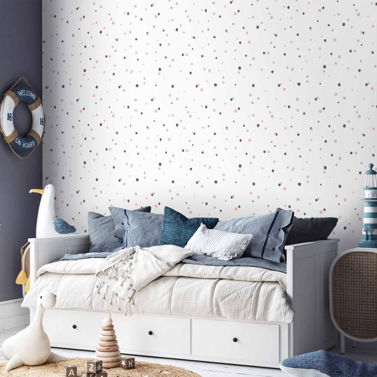Modern Wallpaper Colourful Polka Dots 107696 additionalImage 4