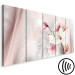 Canvas Dazzling Magnolias (5-part) Narrow - Flowers with Spring Glow 107896 additionalThumb 6