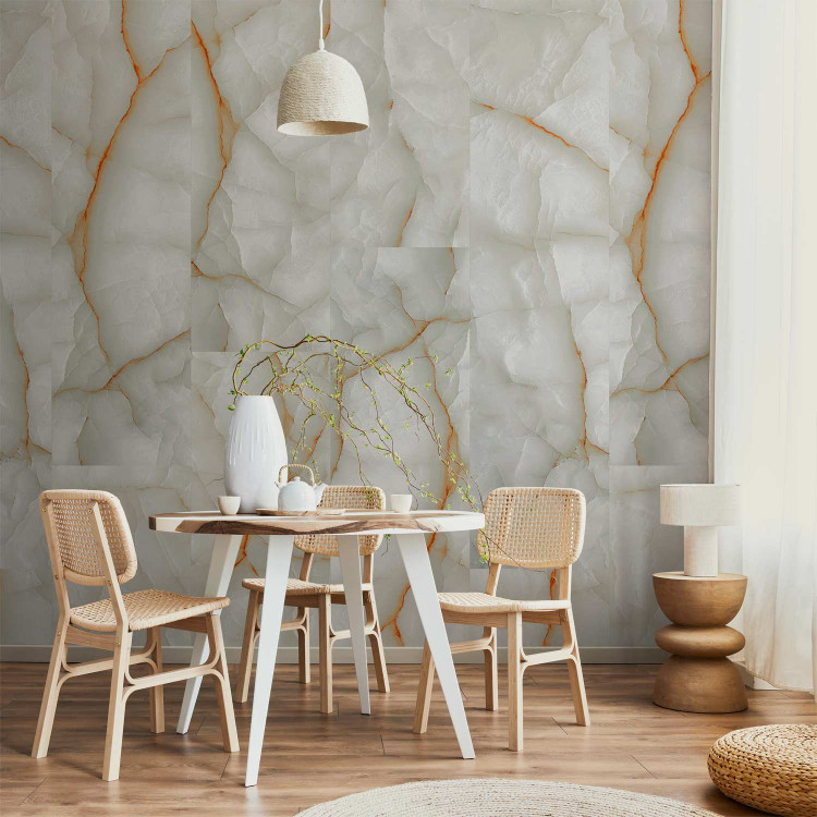Modern Wallpaper White Marble 113996 additionalImage 4