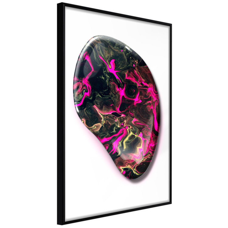 Wall Poster Drop of Magic - abstraction with colorful stone on a uniform background 117796 additionalImage 10