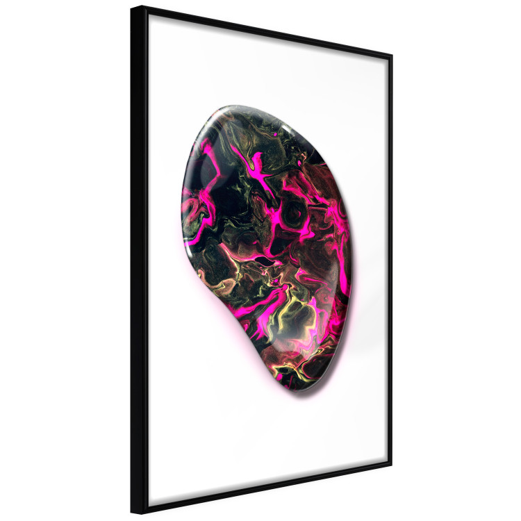 Wall Poster Drop of Magic - abstraction with colorful stone on a uniform background 117796 additionalImage 11