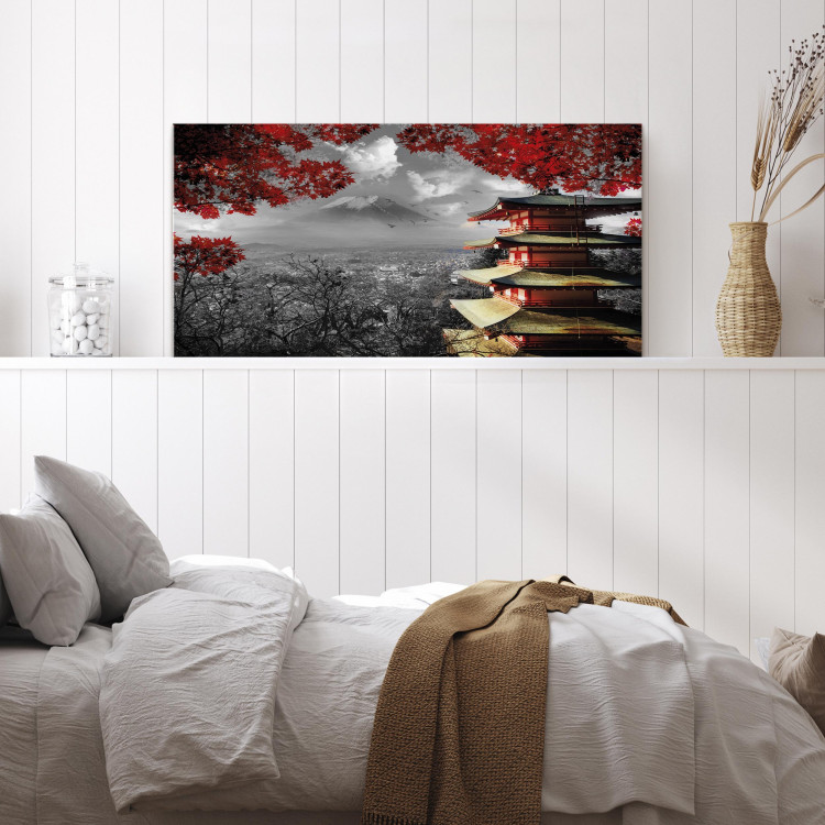 Canvas Art of Harmony (1-part) - Landscape of Nature and Mountains in Japan 122796 additionalImage 5