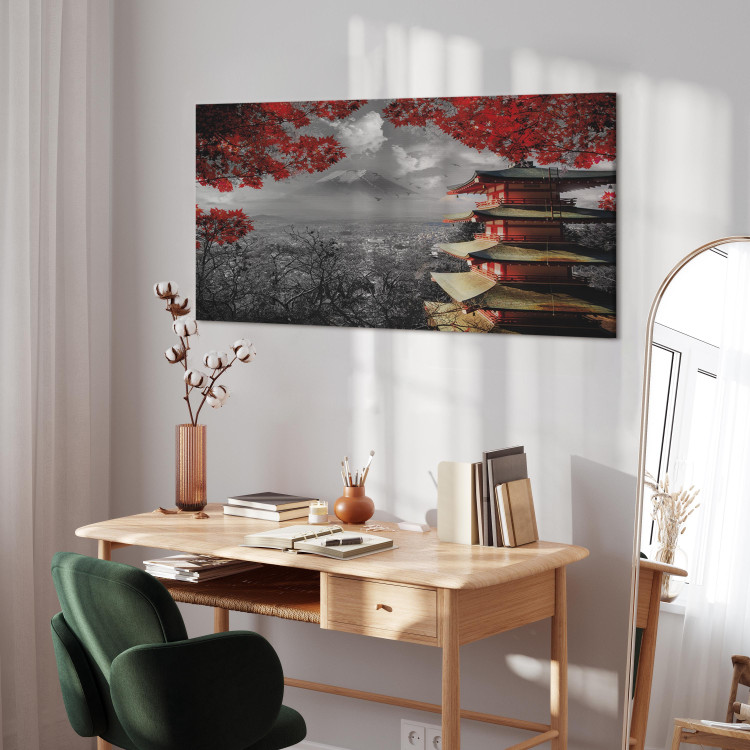 Canvas Art of Harmony (1-part) - Landscape of Nature and Mountains in Japan 122796 additionalImage 10