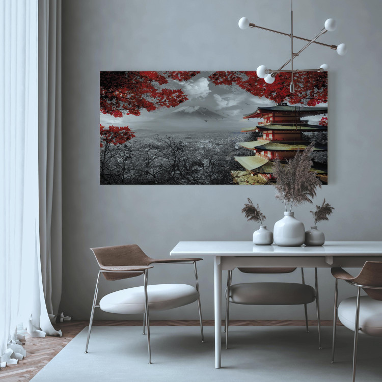Canvas Art of Harmony (1-part) - Landscape of Nature and Mountains in Japan 122796 additionalImage 9