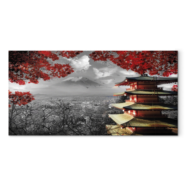 Canvas Art of Harmony (1-part) - Landscape of Nature and Mountains in Japan 122796 additionalImage 7