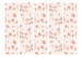 Room Divider Screen Magnolia Branches II - colorful flower plants on a pastel pink background 123296 additionalThumb 3