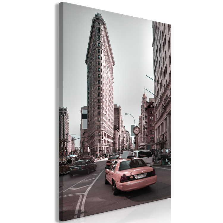 Canvas Print Flatiron Building in New York - street and architecture photo 123596 additionalImage 2