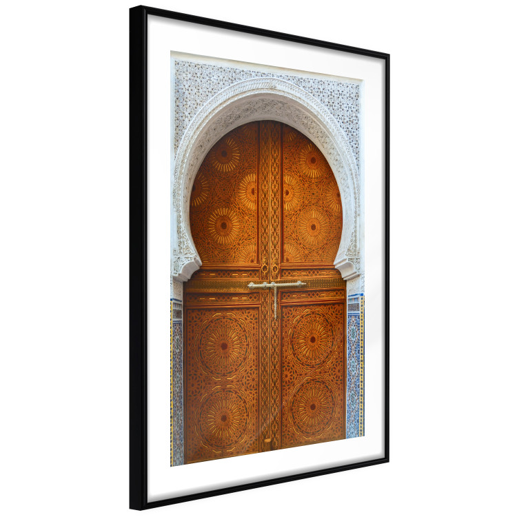 Wall Poster Door to Dreams - grand gates with ornaments and mosaic on lintel 123796 additionalImage 11