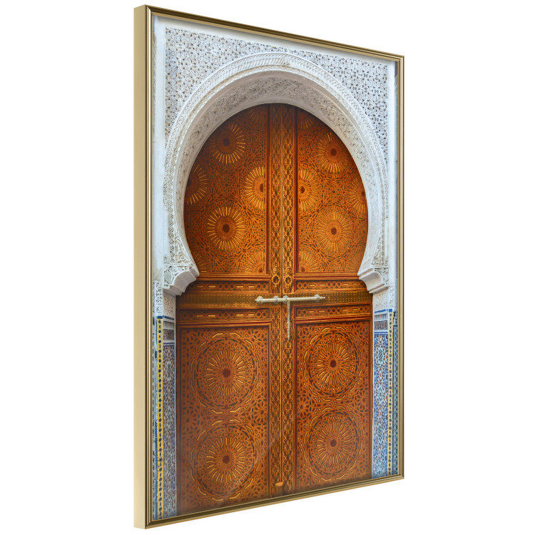 Wall Poster Door to Dreams - grand gates with ornaments and mosaic on lintel 123796 additionalImage 14