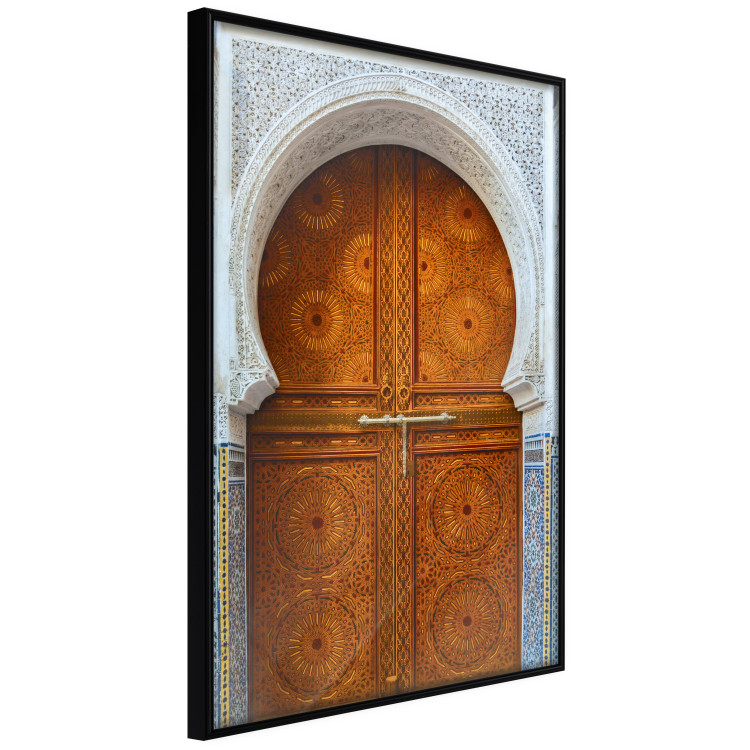 Wall Poster Door to Dreams - grand gates with ornaments and mosaic on lintel 123796 additionalImage 10