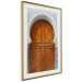 Wall Poster Door to Dreams - grand gates with ornaments and mosaic on lintel 123796 additionalThumb 2