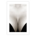 Wall Poster Decolletage - black and white female chest with visible neckline 123996 additionalThumb 25
