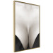 Wall Poster Decolletage - black and white female chest with visible neckline 123996 additionalThumb 10