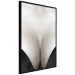 Wall Poster Decolletage - black and white female chest with visible neckline 123996 additionalThumb 11