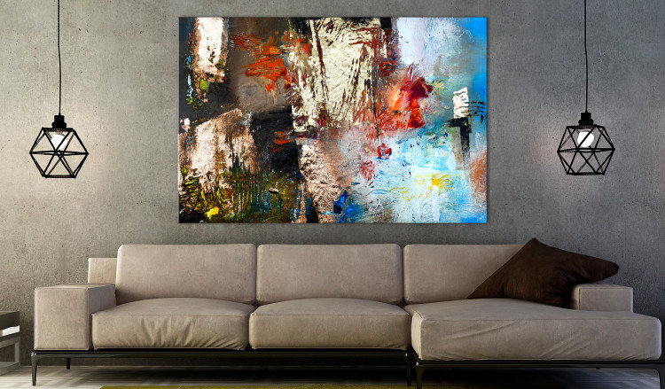 Large canvas print Happy Abstraction [Large Format] 125396 additionalImage 5