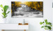 Large canvas print Cascade of Thoughts (Yellow) II [Large Format] 125696 additionalThumb 5