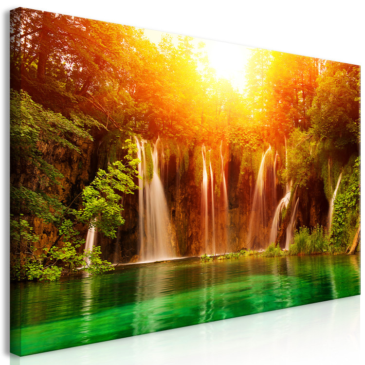 Large canvas print Nature: Magnificent Waterfall II [Large Format] 128696 additionalImage 2