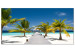 Large canvas print Paradise Maldives II [Large Format] 128996