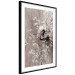 Wall Poster Dried Flowers - composition with white plant in vase against wooden background 129396 additionalThumb 13