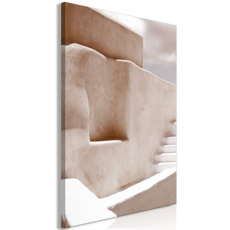 Canvas Print Greek Light (1-part) vertical - architecture of a Greek city 129496 additionalImage 2