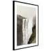 Poster Majesty of Nature - landscape of a waterfall amidst moss-covered rocks 130296 additionalThumb 2
