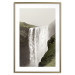 Poster Majesty of Nature - landscape of a waterfall amidst moss-covered rocks 130296 additionalThumb 14