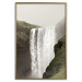 Poster Majesty of Nature - landscape of a waterfall amidst moss-covered rocks 130296 additionalThumb 17