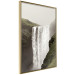 Poster Majesty of Nature - landscape of a waterfall amidst moss-covered rocks 130296 additionalThumb 9