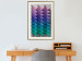 Wall Poster Vertical Movement - abstract and colorful 3D geometric figures 130696 additionalThumb 22