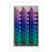 Wall Poster Vertical Movement - abstract and colorful 3D geometric figures 130696 additionalThumb 25