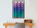 Wall Poster Vertical Movement - abstract and colorful 3D geometric figures 130696 additionalThumb 10