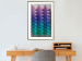 Wall Poster Vertical Movement - abstract and colorful 3D geometric figures 130696 additionalThumb 15