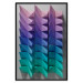 Wall Poster Vertical Movement - abstract and colorful 3D geometric figures 130696 additionalThumb 18