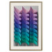 Wall Poster Vertical Movement - abstract and colorful 3D geometric figures 130696 additionalThumb 20