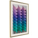 Wall Poster Vertical Movement - abstract and colorful 3D geometric figures 130696 additionalThumb 12