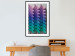 Wall Poster Vertical Movement - abstract and colorful 3D geometric figures 130696 additionalThumb 23