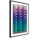 Wall Poster Vertical Movement - abstract and colorful 3D geometric figures 130696 additionalThumb 3
