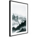 Poster Misty Landscape - misty forest and mountain landscape in a dark composition 130796 additionalThumb 8