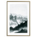 Poster Misty Landscape - misty forest and mountain landscape in a dark composition 130796 additionalThumb 14
