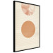Poster Sun Eclipse - orange circles and stripes in an abstract motif 131796 additionalThumb 11
