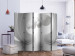 Folding Screen Gateway to Modernity II (5-piece) - white geometric abstraction 132796 additionalThumb 2