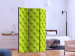 Folding Screen Lime Relaxation (3-piece) - simple composition in a neon pattern 133396 additionalThumb 2