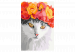 Paint by Number Kit Flowery Cat 135996 additionalThumb 3