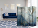 Room Divider Screen Heron in Flight II (5-piece) - Water bird flying amidst mist and clouds 138296 additionalThumb 2