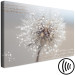 Canvas Print Dandelion in Sepia Tones (1-piece) Wide - flower and texts 142796 additionalThumb 6