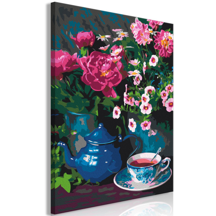 Paint by Number Kit Blue Kettle and Pink Tea 143296 additionalImage 5