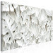 Canvas Print Alabaster Garden (1-piece) Narrow - abstraction in white flowers 149096 additionalThumb 2